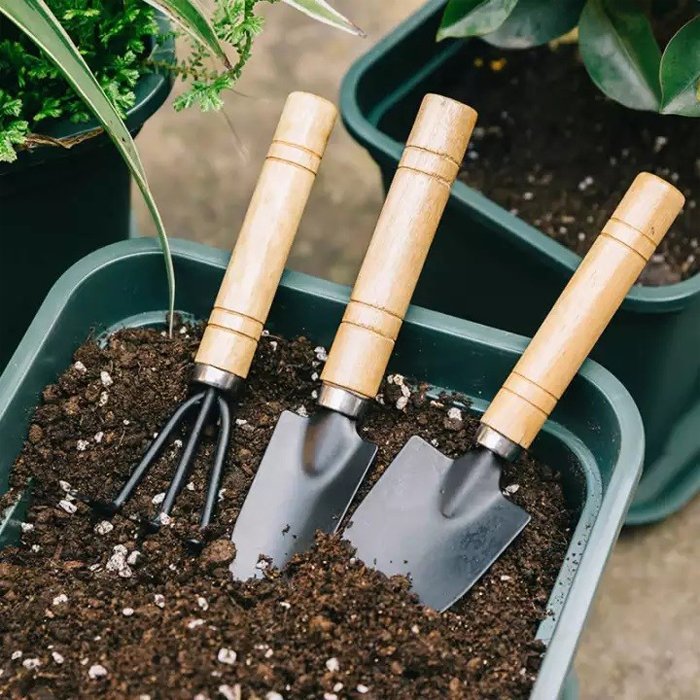 3 Piece Heavy Mini Gardening Tools Set