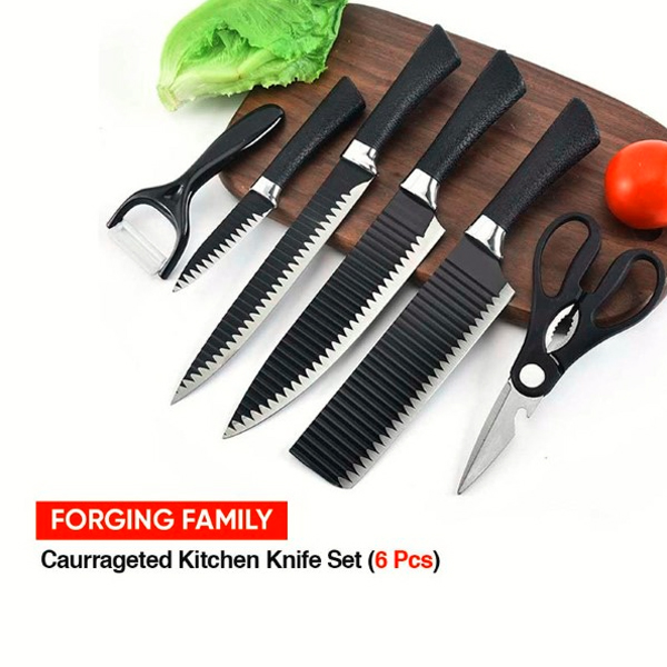 Kitchen Knife set-6 Pieces Stainless steel